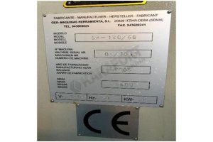 1200 x 600 Tabla GER SR 120-60 CNC Yüzey Taşlama Tezgahı-2005