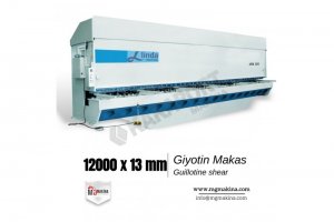 12000 x 13mm guillotine shear - Giyotin Makas