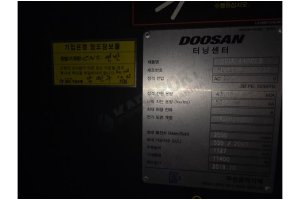 15 inç Doosan Puma 400LB Ara Yataklı CNC Torna Tezgahı-2019