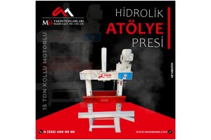 15 Ton Kollu Motorlu Hidrolik Atölye Presi