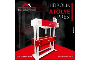 150 Ton Gezer Kafa Kollu Motorlu Hidrolik Pres ( Sıfır )