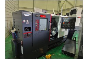 2 Adet 12 inç Smec SL-2500B CNC Torna Tezgahı-2022