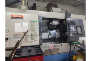 2 Adet Mazak Integrex 200SY Karşı Ayna 5 Eksen CNC Tornalama Mer