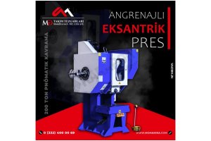 200 Ton Pnömatik Kavrama Angrenajlı Eksantrik