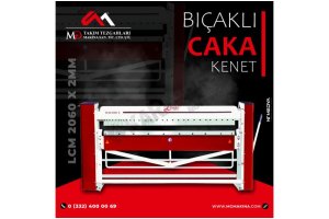 2060 x 2.0mm Parca Bıçaklı Linda  Machine Caka Kenet