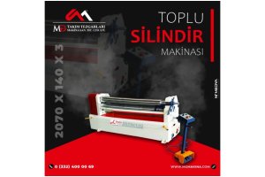 2070 x 140 x 3 Toplu Silindir Makinası