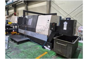 21 inç Doosan Puma 400LB Ara Yataklı CNC Torna Tezgahı-2013