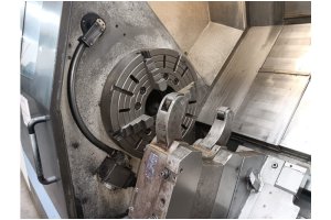 21 İnç Doosan Puma 600LM 3200 Boy C Eksen Ara Yataklı CNC Torna