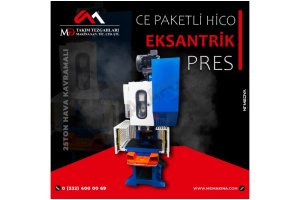 25 Ton Hava Kavramalı CE Paketli Hico Eksantrik Pres ( SIFIR )