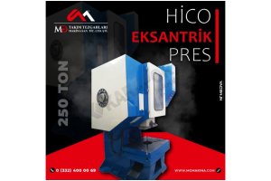 250 Ton Hico Eksantrik Pres ( SIFIR )