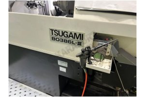 3 Adet 2022 Tsugami B0386L-III CNC Kayar Otomat Tezgahı ve Sürü