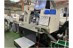 3 Adet 2022 Tsugami B0386L-III CNC Kayar Otomat Tezgahı ve Sürü