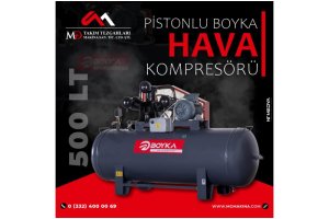 300 LİTRE PİSTONLU HAVA KOMPRESORÜ ( BOYKA )