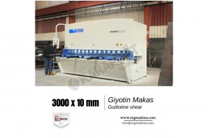 3000 x 10mm guillotine shear - Giyotin Makas