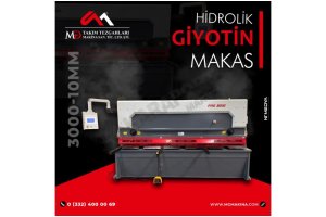 3000 x 10mm guillotine shear - Giyotin Makas