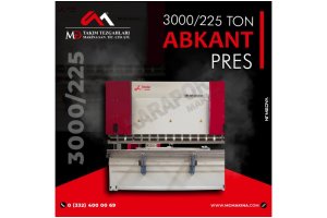 3000 x 225 Abkant Pres - Press Brake