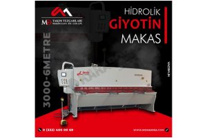 3000 x 6mm guillotine shear - Giyotin Makas