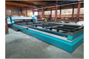 3000 x 8000 x 300mm OXY ve Plazma  Kesim Tezgahı ( SIFIR )