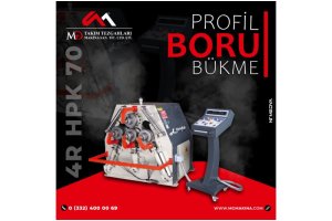 4r hpk 70 Profil ve Boru Bükme