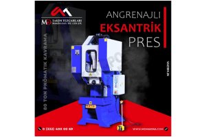 80 Ton Pnömatik Kavramalı Eksantrik Pres