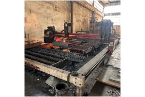 ALFATEK MARKA 3 X 8 MT 4 BAŞLI OKSİJEN KESİM TEZGAHI