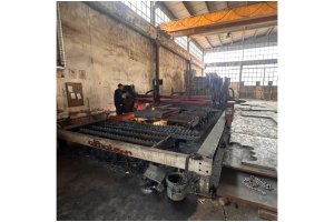 ALFATEK MARKA 3 X 8 MT 4 BAŞLI OKSİJEN KESİM TEZGAHI