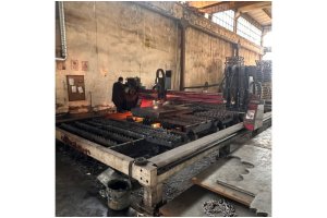 ALFATEK MARKA 3 X 8 MT 4 BAŞLI OKSİJEN KESİM TEZGAHI