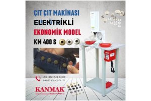 Çıt Çıt Makinası Çelik Gövde Km400s