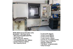 DMG Mori Seiki NLX2500Y-700 C-Y Eksen CNC Torna-2015