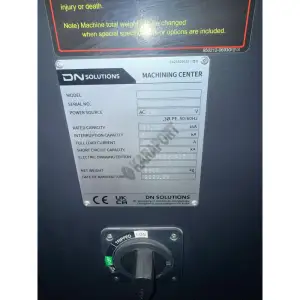 Doosan DNM 6700 Divüzörlü CNC Dik İşleme Merkezi-2024