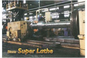 Ernault & Somua Çap 2000 Boy 8000 mm CNC Torna Tezgahı