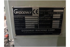 Goodway GV-780M C Eksenli CNC Dik Torna Tezgahı-2017