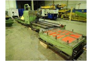 Hoesch MFD Çap 1400 Boy 6500 mm CNC Torna Tezgahı