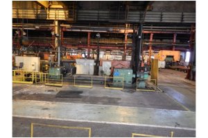 Hoesch MFD Çap 1400 Boy 6500 mm CNC Torna Tezgahı