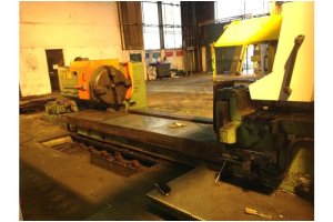 Hoesch MFD Çap 1400 Boy 6500 mm CNC Torna Tezgahı