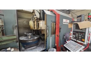 Huttelmaier CNC Dik İşleme Merkezi Flanş Delik Delme Özel Makine
