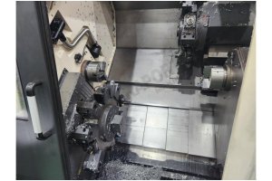 Hyundai Wia LM2000TTSY C-Y Eksen Çift Taret ve İş Mili CNC Torna