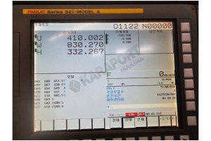 Hyundai Wia LV-1100RM C Eksenli CNC Dik Torna Tezgahı ve Tüm Tak