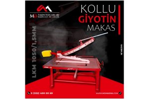 KGM 1350 x 1,5mm Kollu Makas