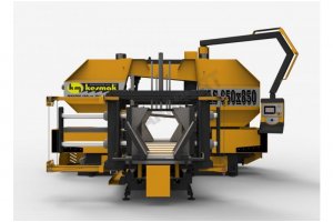 KLS 650x850 Kesmak Servo Sürücülü Şerit Testere
