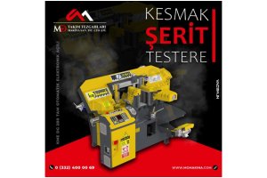 KME DG 280 Tam Otomatik Elektronik Açılı Kesmak Şerit Testere