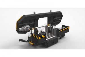 KSS 1100x1300 Kesmak Servo Sürücülü Şerit Testere