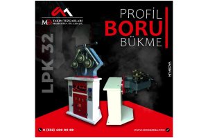 LPK 32 Profil ve Boru Bükme Makinası
