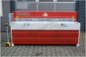 LRGM 2050 x 5mm Rediktörlü Giyotin Makas LİNDA MACHİNE
