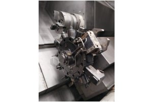Magdeburg M-160 C-Y Eksen Çift Taret ve Mili CNC Torna ve Sürücü