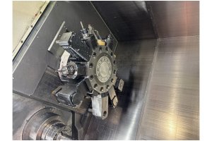 Mazak HQR 200 MSY Çift Ayna ve Spindle C-Y Eksen CNC Torna ve Sü