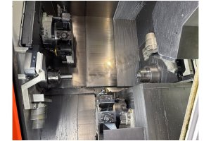 Mazak HQR 200 MSY Çift Ayna ve Spindle C-Y Eksen CNC Torna ve Sü