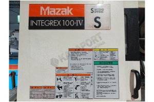 Mazak Integrex 100 IV-S 5 Eksen Tornalama Merkezi-2012