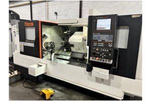  Mazak Quick Turn Smart 300M 10 inç C Eksen CNC Torna Tezgahı