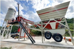 MOBİL BETON SANTRALİ - 100 m³ - HEMEN TESLİM